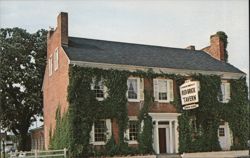 The Historic Red Brick Tavern, London, OH Postcard