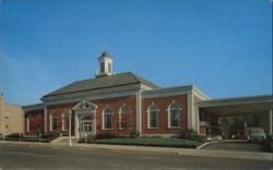 First National Bank of Jackson, OH - Williamsburg Type Postcard