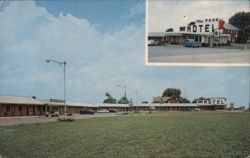 The Penn Motel in Harrisburg, PA Postcard