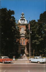 La Grange County Court House Postcard