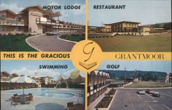 The Gracious Grantmoor Motor Lodge & Restaurant Postcard