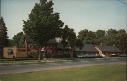 Avon Old Farms Inn, Route US 44, US 202 ad Conn. 10 Postcard