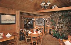 Griswold Inn Dining Room Interior, Essex, CT Postcard