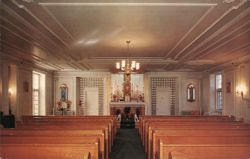 Chapel, Sacred Heart Scholasticate, Pomfret Center Postcard