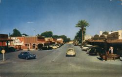 Scottsdale's West's Most Western Town Street Scene Postcard