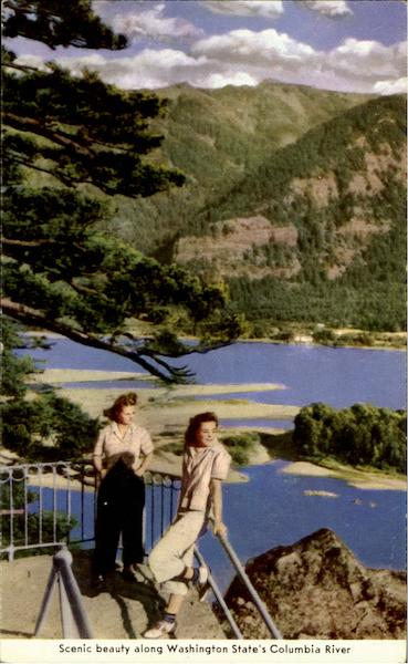 Scenic Beauty Along Washington State's Columbia River