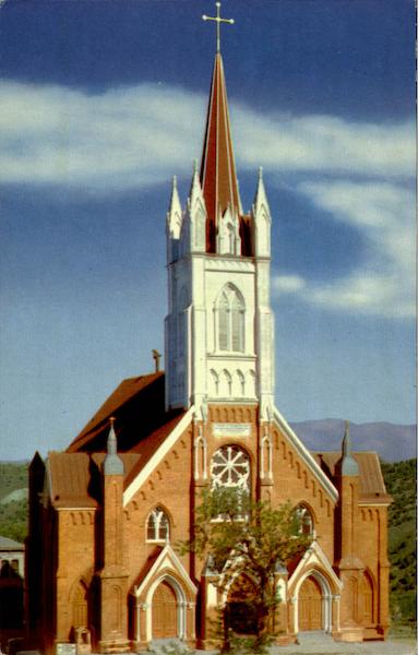 Exterior Beautiful St. Mary's In The Mountains Virginia City Nevada
