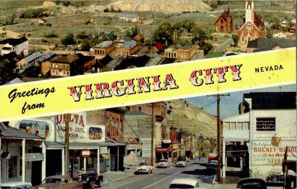 Greetings From Virginia City Nevada