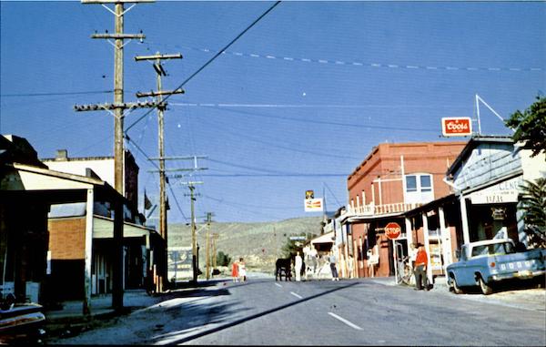 Main Street From Curry's Market Dayton Nevada
