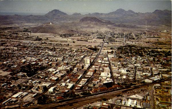 Arial View Of Tucson Arizona