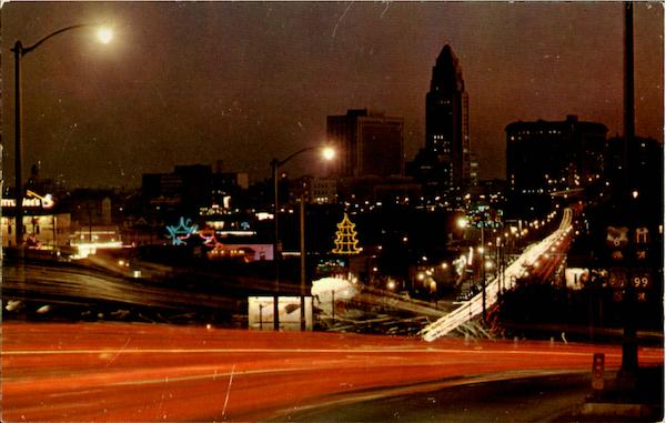 Los Angeles Civic Center And Chinatown California