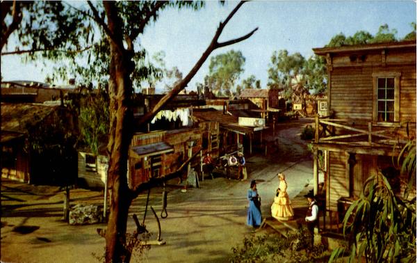 Ghost Town Knott's Berry Farm, Main Street Buena Park California