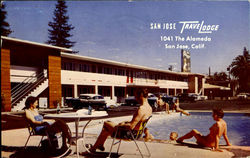 San Jose Trave Lodge, 1041 The Alameda Postcard