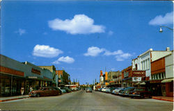 Main Street Kingsville, TX Postcard Postcard