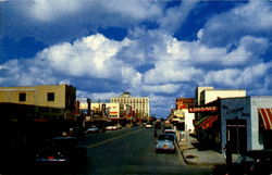 Jackson Street Harlingen, TX Postcard Postcard