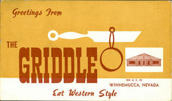 Greetings From The Griddle Winnemucca, NV Postcard Postcard