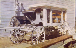 Gold Hill And Virginia City Hearse Postcard