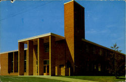 Baptist Church, 1100 So. Big Horn Postcard