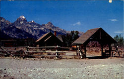 Chapel Of The Transfiguration In The Shadow Of The Tetons Postcard