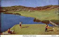 Mid-Ocean Golf Course Bermuda Postcard Postcard