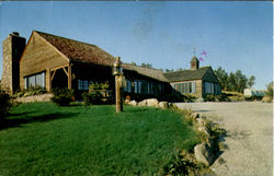 The Log Cabin, Route 141 Easthampton Road Postcard