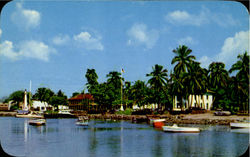 Lahaina Waterfront Hawaii Postcard Postcard