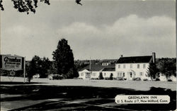 Greenlawn Inn, U. S. Route #7 New Milford, CT Postcard Postcard