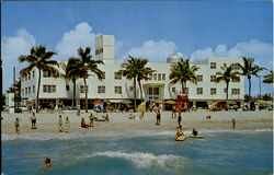 Hotel Sheldon Hollywood Beach, FL Postcard Postcard