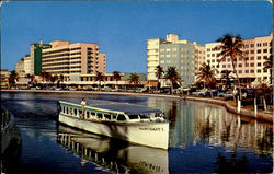 Lake Pancoast On Miami Beach Florida Postcard Postcard