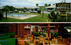 The Lantern Motel & Restaurant Lake Wales, FL Postcard Postcard