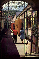 Creque's Alley St. Thomas, Virgin Islands Caribbean Islands Postcard Postcard