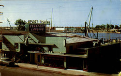 Restaurant At Seasport Landing Postcard