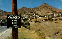 Jerome Arizona Postcard Postcard