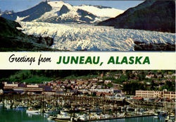 Greetings From Juneau Alaska Postcard Postcard