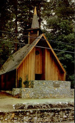 Mount Hermon Memorial Chapel Santa Cruz, CA Postcard Postcard