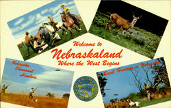 Welcome To Nebraskaland Scenic, NE Postcard Postcard