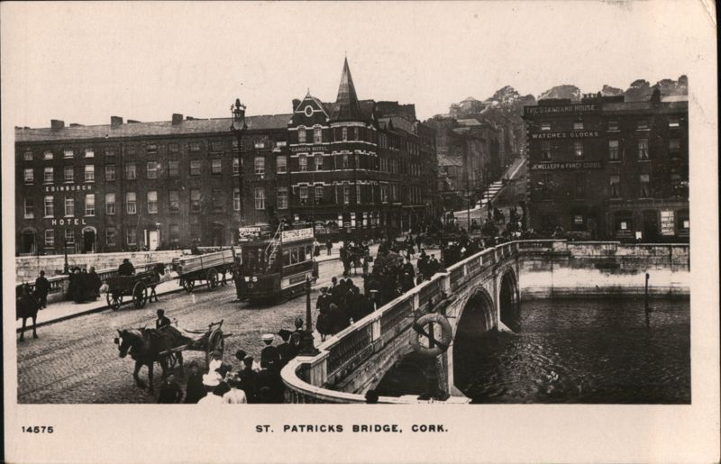 St. Patrick's Bridge & Street Scene, Cork Ireland