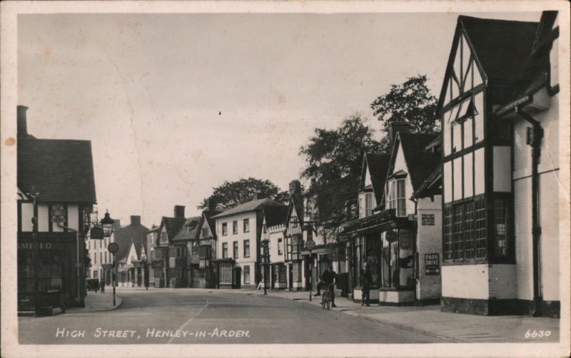 High Street, Henley-in-Arden England