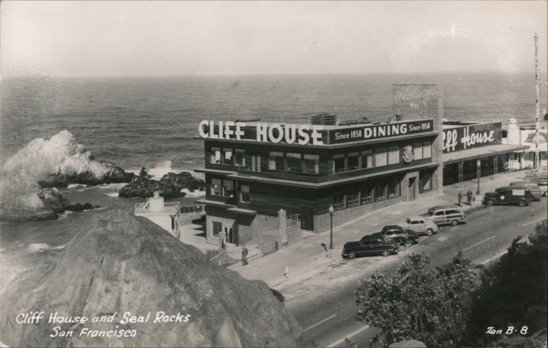 Cliff House and Seal Rocks San Francisco California