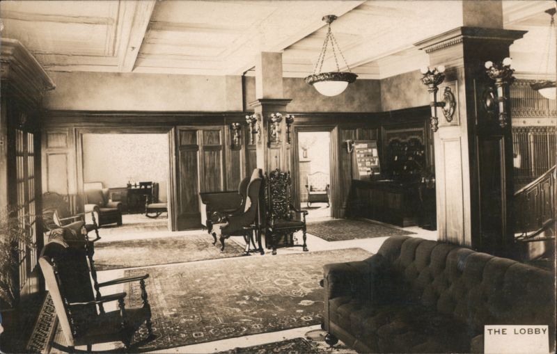 Cecil Hotel Lobby, San Francisco California