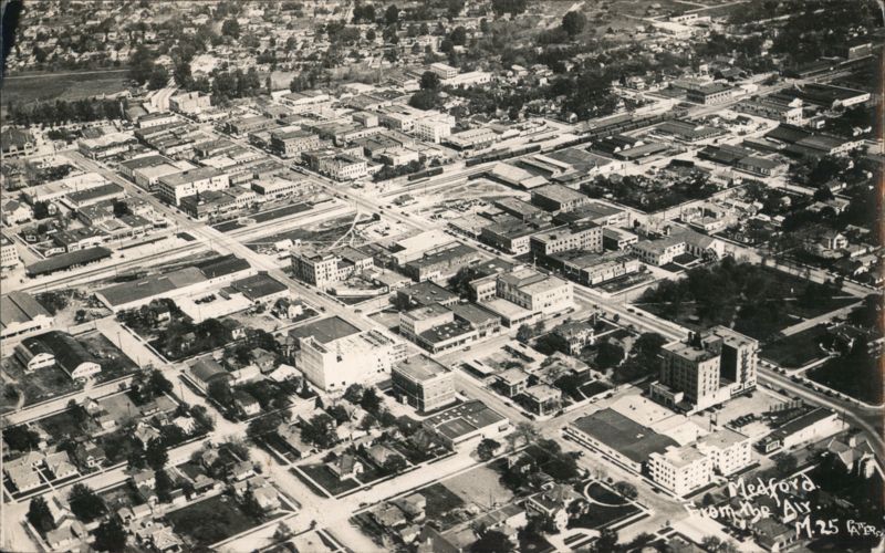 Aerial View of Medford, Oregon