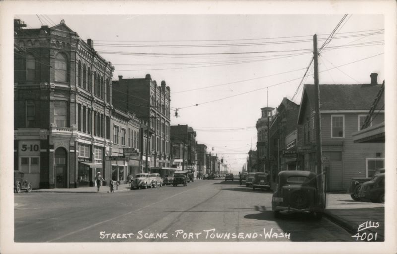 Street Scene, Port Townsend, WA Washington Ellis