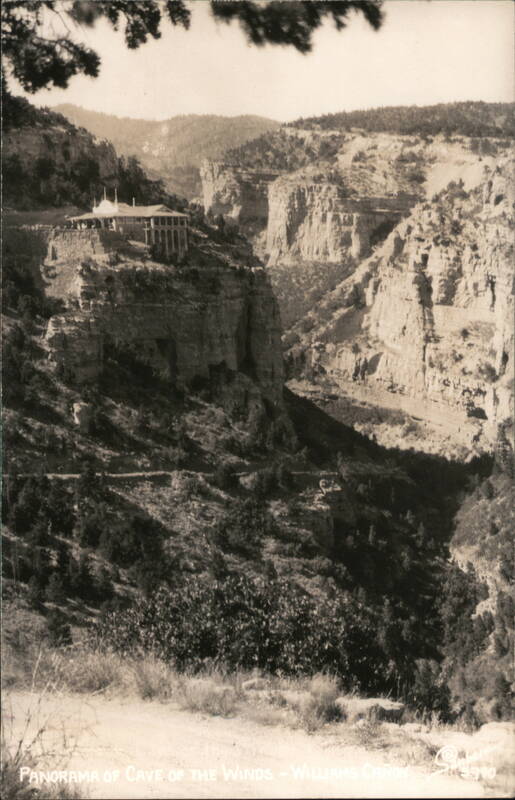 Panorama of Cave of the Winds Manitou Springs Colorado