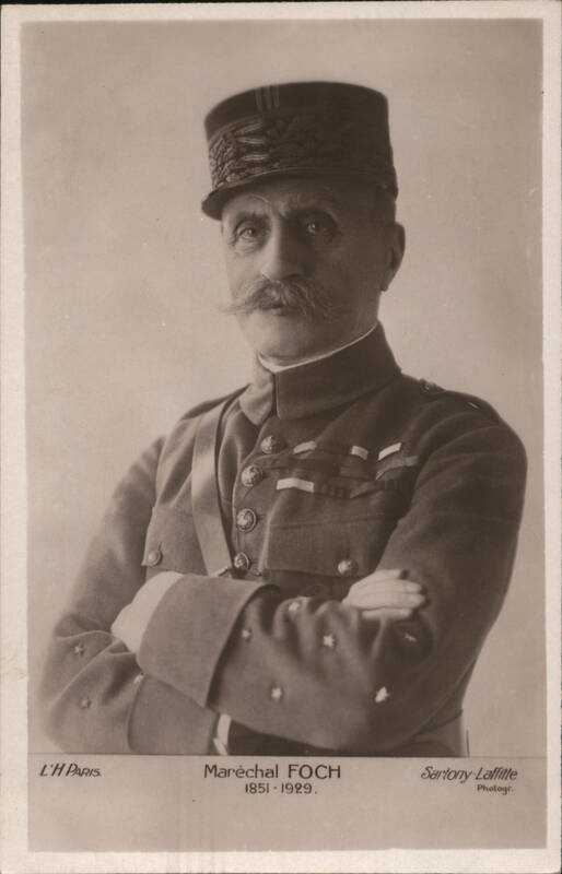 Maréchal Foch in French Military Uniform France Sartony-Laffitte