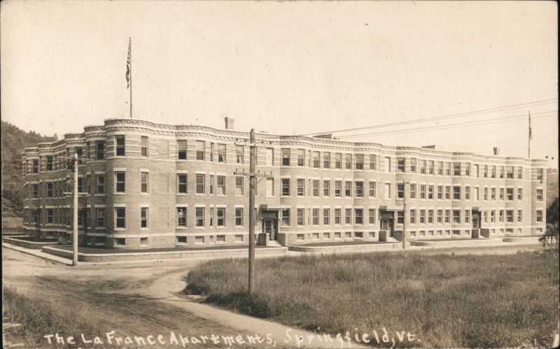 The La France Apartments, Springfield, VT Vermont