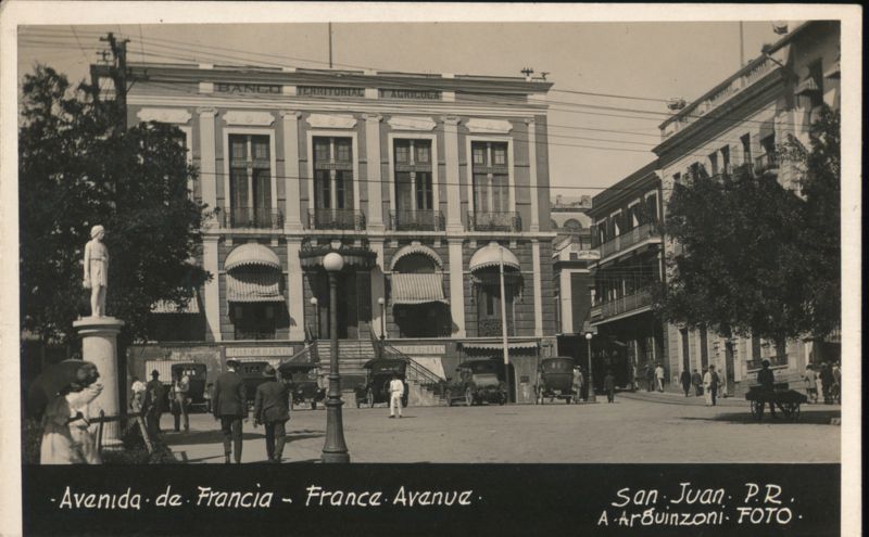 Banco Territorial y Agricola on France Avenue, San Juan Puerto Rico