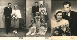 Formal Wedding and Family Portraits, Braunau Studio Original Photograph