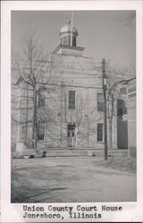 Union County Court House, Jonesboro, Illinois Original Photograph