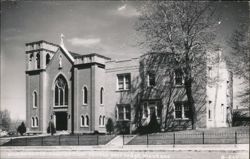 Immaculate Conception Church, Deer Lodge Postcard