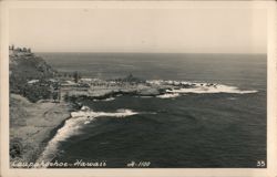 Laupahoehoe Hawaii Coastline View Postcard